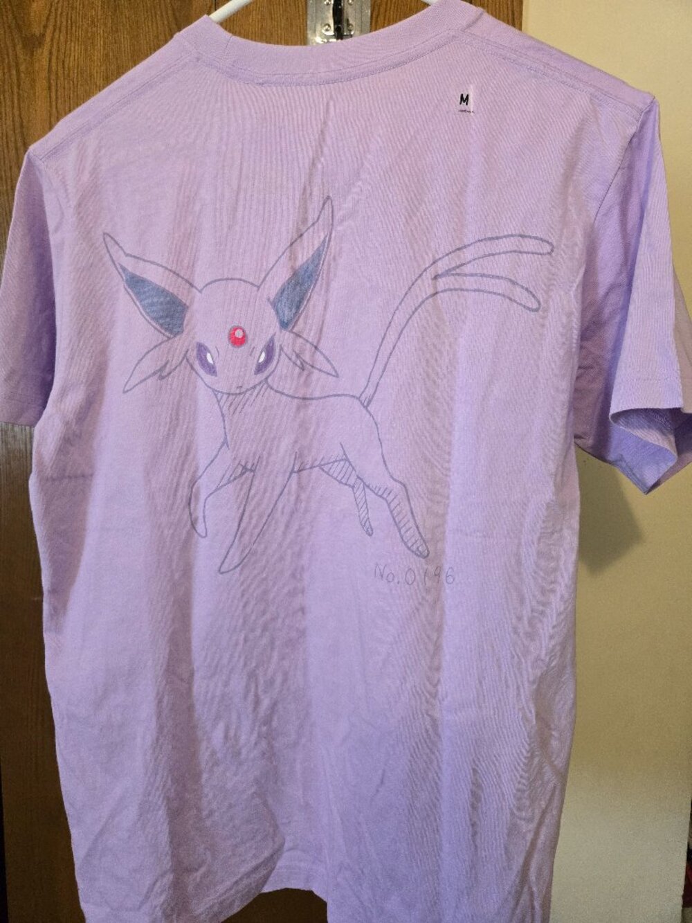 Uniqlo 2025 Pokémon Sketch Design No.0196 Espeon M size Purple From Japan